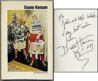 Martin Bush / Duane Hanson Signed 1st Edition 1976