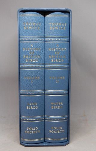 A History Of British Birds Thomas Bewick The Folio Society Set Out Of Print