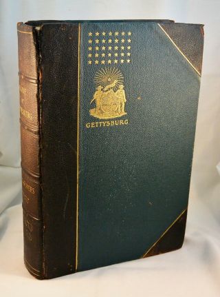 Maine At Gettysburg 1898 1st Edition Signed By Soldier 6th Maine Regiment