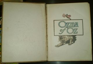 OZMA OF OZ,  by L.  FRANK BAUM,  1920 ' s REPRINT,  WITH COLOR ILLUSTRATIONS by NEILL 3