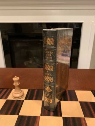 Easton Press Cover Her Face By P D James Signed And