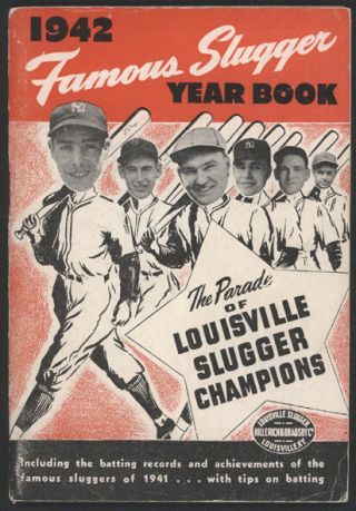 1942 Hillerich & Bradsby,  Famous Slugger Yearbook
