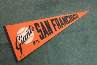 San Francisco Giants Pennant Vintage Orange Full Size Pennant