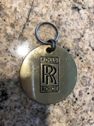 Rolls Royce Key Chain Vintage