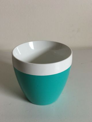 1960s West Bend Pontiac Thermo - Serv Cup teal turquoise 2