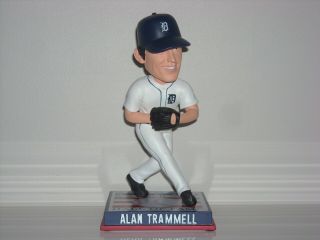 Alan Trammell Detroit Tigers Bobble Head Mlb Hall Of Fame Exclusive Edition
