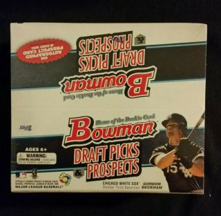 2009 Bowman Draft Picks & Prospects Baseball Retail Box Poss.  Mike Trout Rookie