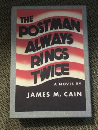 Easton First Edition Library The Postman Always Rings Twice James M Cain Fel