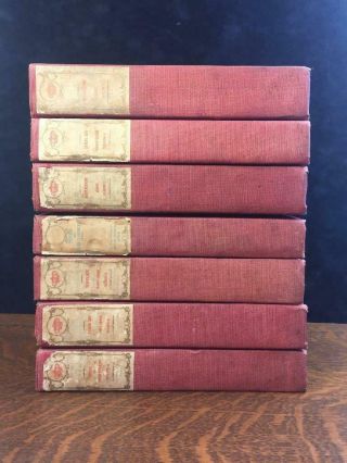 1901 Memoirs & Secret Chronicles Of The Courts Of Europe M.  Walter Dunne 7 Vols.