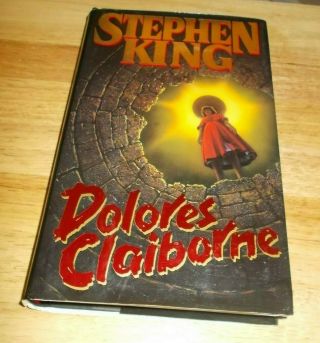 Stephen King Signed Dolores Claiborne 1993 1st Edition