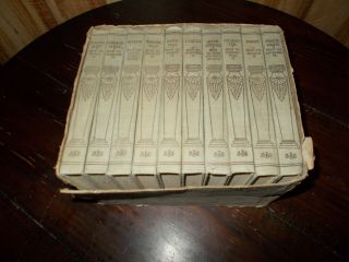 Vintage 10 Complete Book Set Mental Efficiency Series,  Funk & Wagnals 1915 Rare
