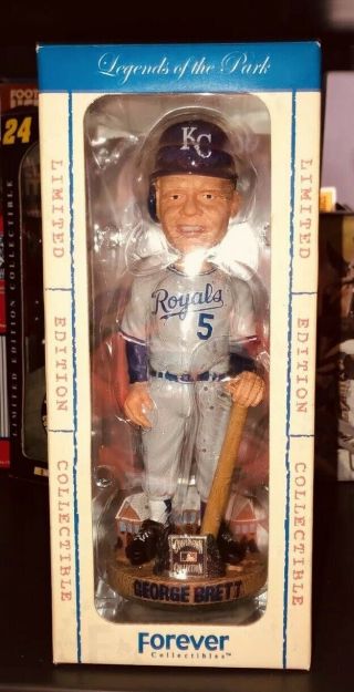 Kansas City Royals George Brett Forever Collectibles Bobble Head, .