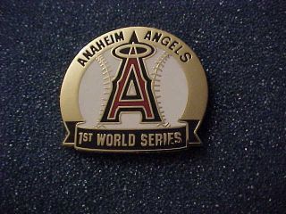 2002 California Anaheim Angels,  2006 Detroit Tigers World Series Press Pins
