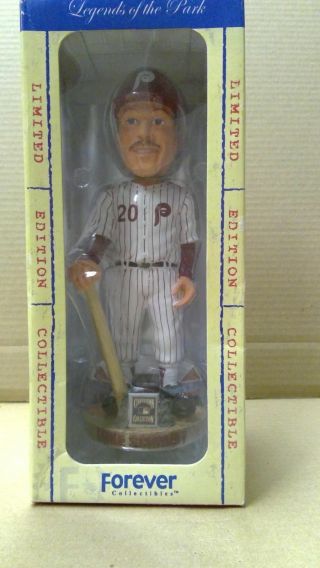 Legends Of The Park Limited Edition Mike Schmidt Bobble Head Cooperstown Collect