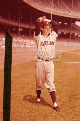 1964 Topps Stand Up Baseball Card Final Color Negative Hank Aguirre Indians