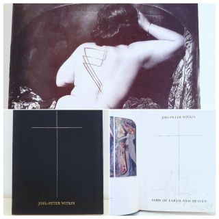 Signed Joel Peter Witkin Gods Of Earth And Heaven 1989 First Print Limited Ed Hc