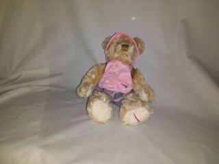 10 " Cute Soft Russ Berrie Usa Ltd British Airways Amy Bear Plush Doll