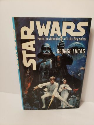 Star Wars By George Lucas (1976,  Hardcover) - True First Bce/1st Printing S27