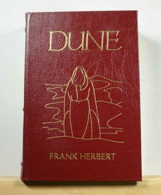 Dune 1987 Frank Herbert EASTON PRESS Full Leather Hardcover Sci - Fi Classic 2