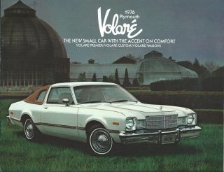 Auto Brochure - Plymouth - Volare - 1976 (a1088)