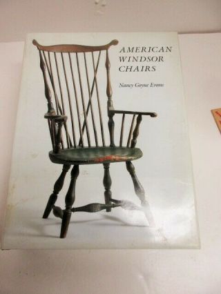 10251 American Windsor Chairs By Nancy Evans - Hardcover Exc Cond Unread