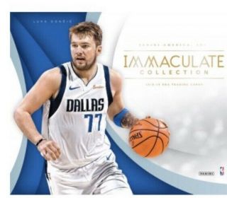 Immaculate Basketball Case (5 Boxes) In Hand Ready To Ship