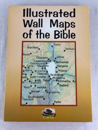 Carta Illustrated Wall Maps Of The Bible