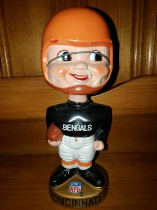 Cincinnati Bengals Nfl/afl Merger Series 1968 Nodder/bobbin Head/bobbing Head