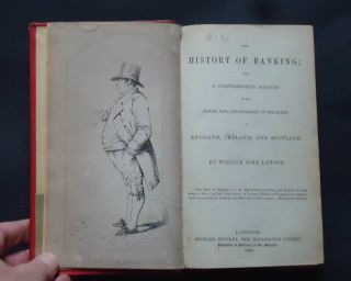 The History Of Banking: Its Rise & Progress In Banks: Ireland / England / 1850.