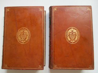 1891/96 Fine Leather Bindings ANNALS OF TACITUS Cornelii Taciti FURNEAUX 2 Vols 3