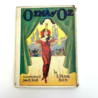 Ozma of Oz - L.  Frank Baum - 1939 - Black/ White Plates - With Dust Jacket 3