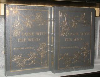 2 Vol Gone With The Wind By Margaret Mitchell Easton Press Fine Binding