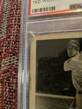 1939 Play Ball 92 Ted Williams Rookie PSA 1 HOF Iconic 2