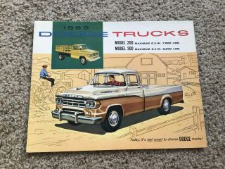1959 Dodge Trucks,  Models 200/300,  Sales Literature.