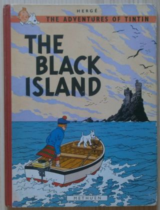The Adventures Of Tintin - The Black Island By Herge,  1966 - First Edition