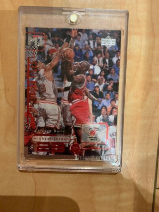 Michael Jordan 1998 Upper Deck The Jordan Files 148 Gem 10