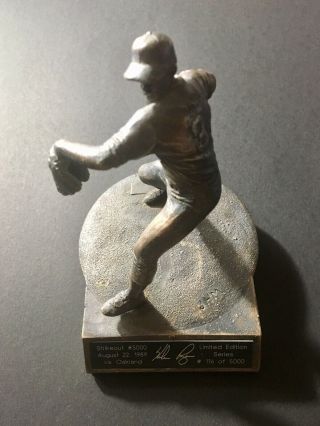 Nolan Ryan.  999 Pure Silver Statue Limited Edition 116 Of 5000 Strikeout 5000