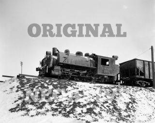 Orig 1962 Negative - Lehigh Valley Coal Vulcan 0 - 6 - 0t 126 Pennsylvania Railroad