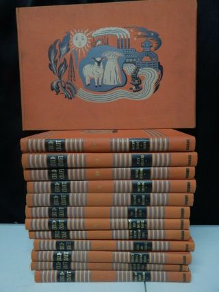 Childcraft Wf Quarrie 1942 Education Stories Complete 14 Volume Set Very