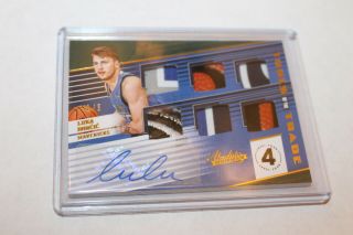 Luka Doncic Tools Of Trade Level 4 Rpa 6x Patch Absolute Memorabilia 1/5 Rc Auto