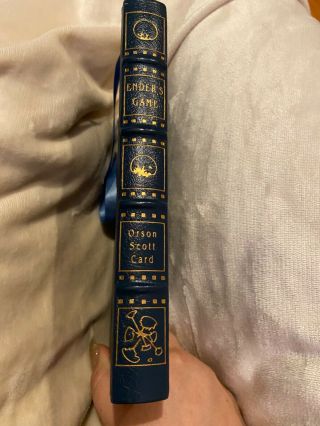 ENDER ' S GAME 1993 First Edition Easton Press SIGNED Orson Scott Card 3