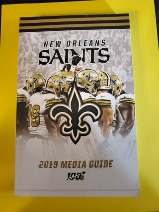 Orleans Saints 2019 Media Guide
