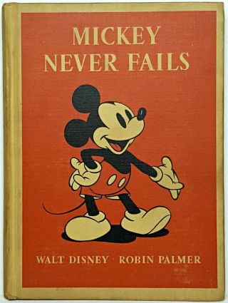 1939 Mickey Mouse Disney First Edition Childrens Donald Duck Baby Pluto Nursery