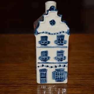 Blue Delft Holland Rynbende Klm Miniature House - No 3