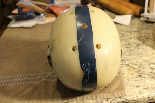 1960 ' s Spalding football helmet w/Spalding chin strap 3