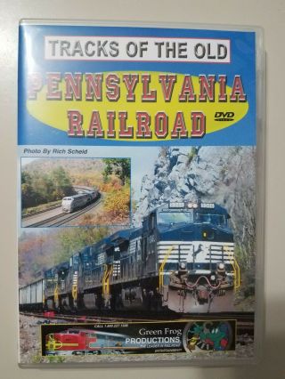 Tracks Of The Old Pennsylvania Railroad Train Green Frog Production Dvd 2007