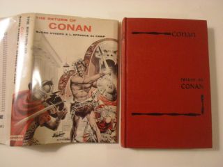 The Return Of Conan,  Bjorn Nyberg & L Sprague De Camp,  Dj,  1957,  1st Edition