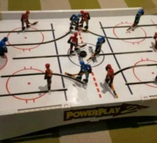 Winn Well/ Irwin Powerplay 2 Table Top Hockey Game Made In Canada Great