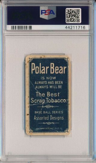 1910 T206 POLAR BEAR - TY COBB,  RED PORTRAIT - PSA AUTHENTIC (SVSC) 2