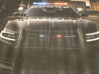 Dodge Law Charger Police Car Poster Let the Confessions Begin 3